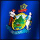 3D Maine Flag avatar
