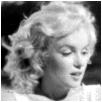 Marilyn Monroe b&w avatar
