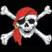 Classic skull and crossbones avatar