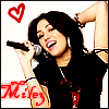 Dark hair Miley avatar