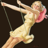 Classic Pin Up 2 gif avatar