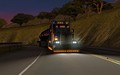 Semi-truck at night avatar
