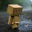 Cardboard box boy avatar