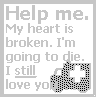 Heart is broken avatar