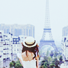 Eiffel tower sightseeing avatar
