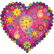 Paisley heart avatar