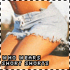 Who wears short shorts avatar